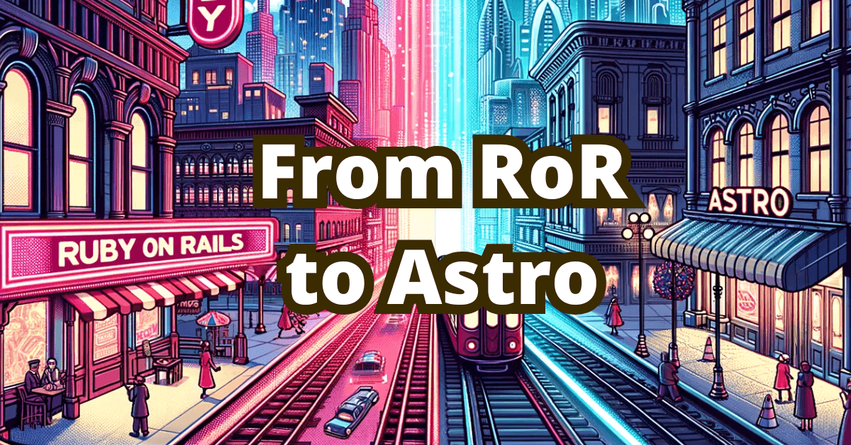 I migrated a blog from Rails to Astro. Here's what I learned.